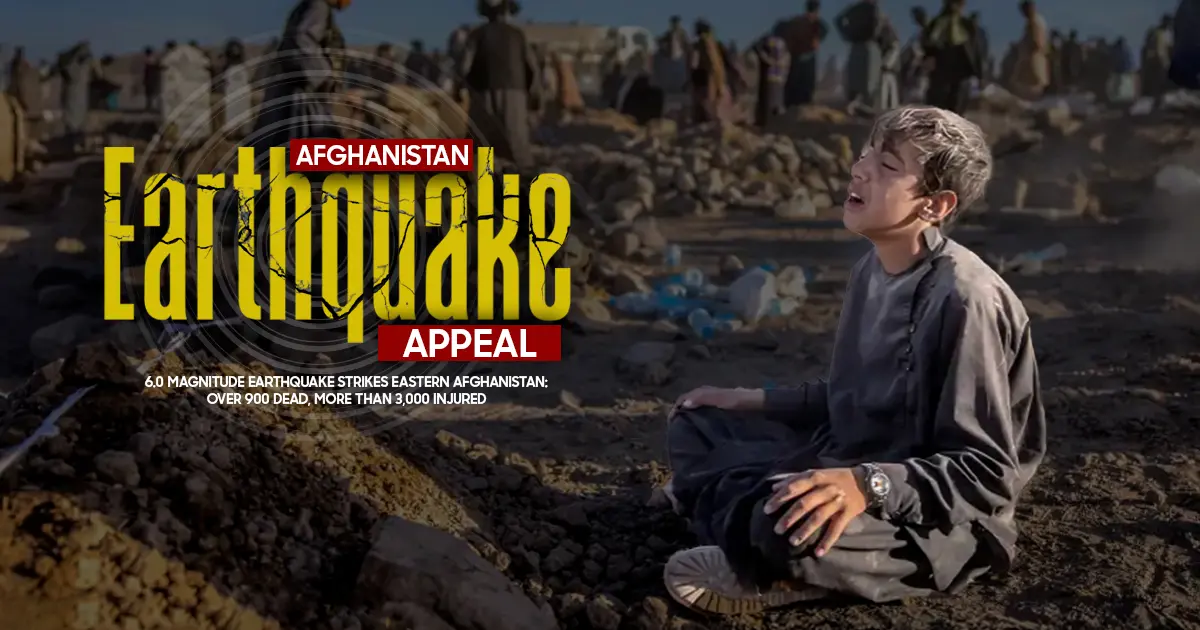 Afghanistan Earthquake Emergency Appeal