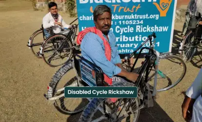 Disabled Cycle Rickshaw