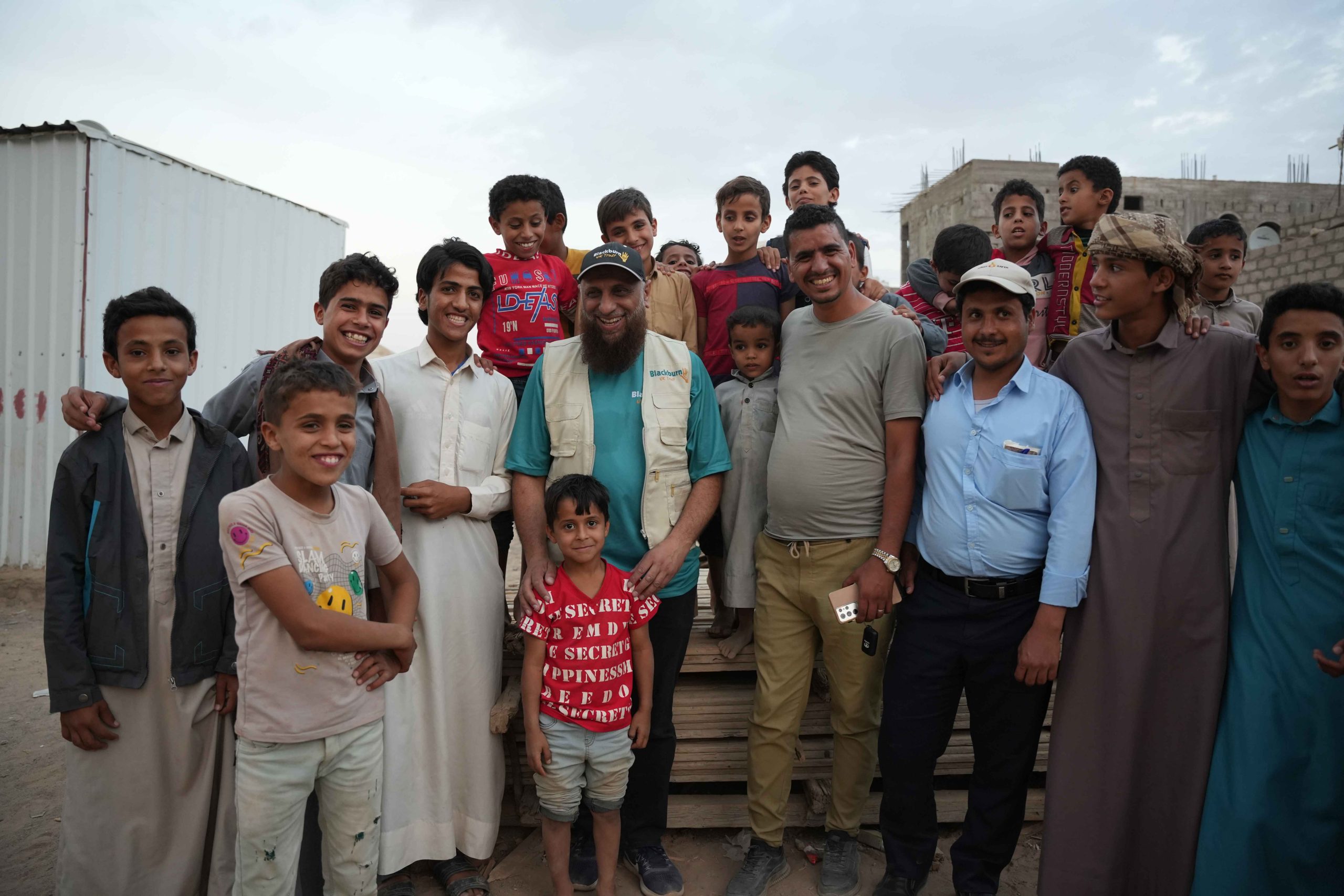 Team with beneficiaries