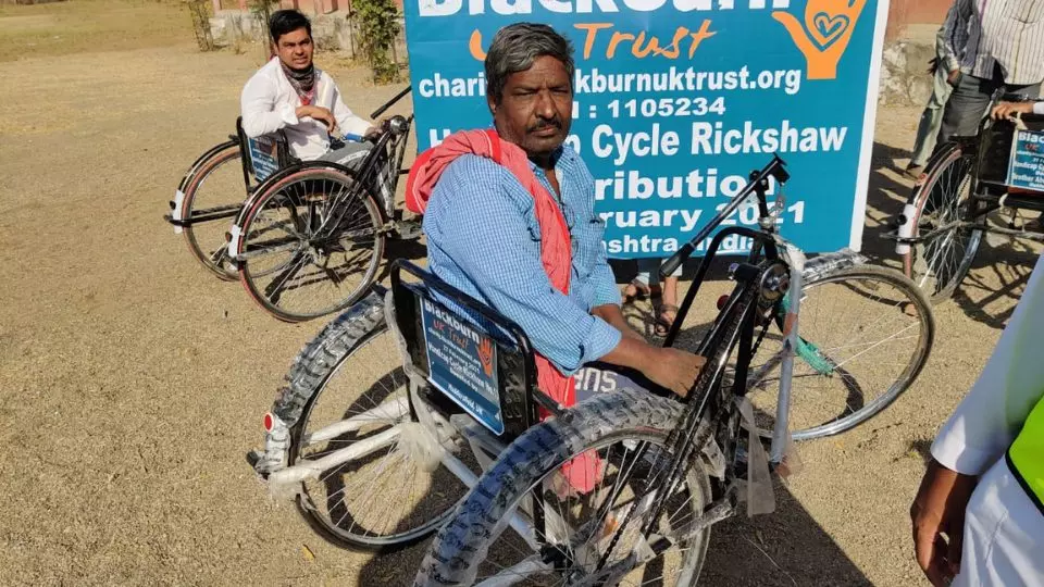 Disabled Cycle Rickshaw